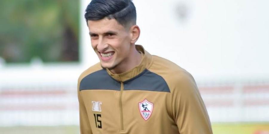 المغربي صلاح مصدق يتغيب عن مران الزمالك اليوم