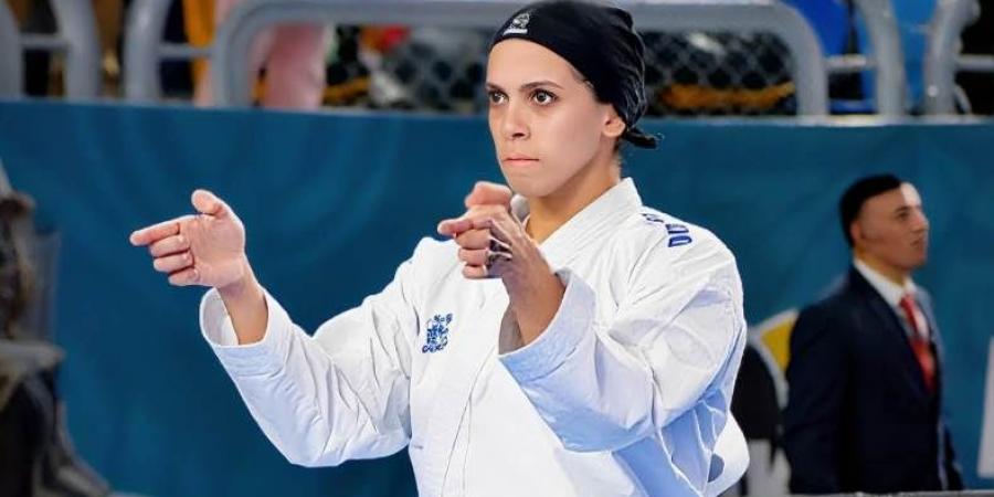أية هشام تحصد برونزية الكاتا في بطولة العالم للكاراتيه "مصر 2025"