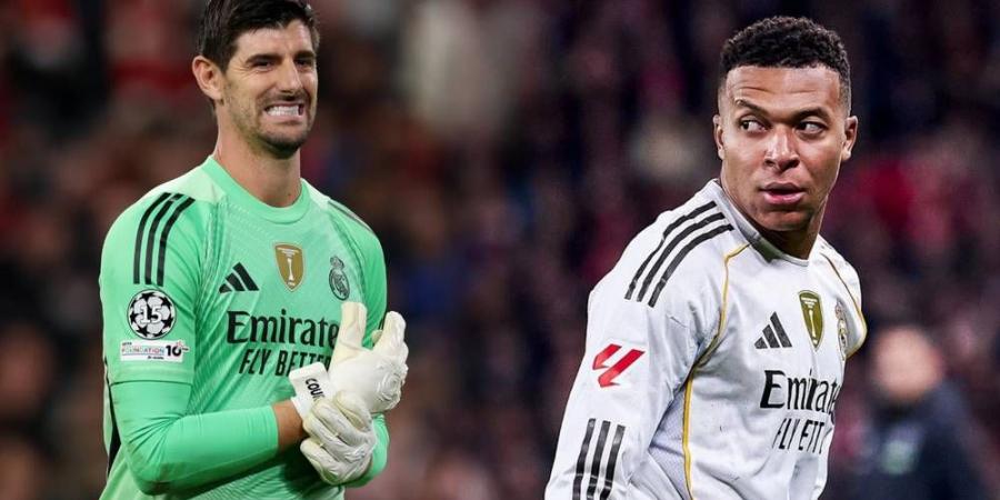 كورتوا: "أحيانا وسط المباريات أقول كم أنا محظوظ باللعب مع مبابي وليس ضده"