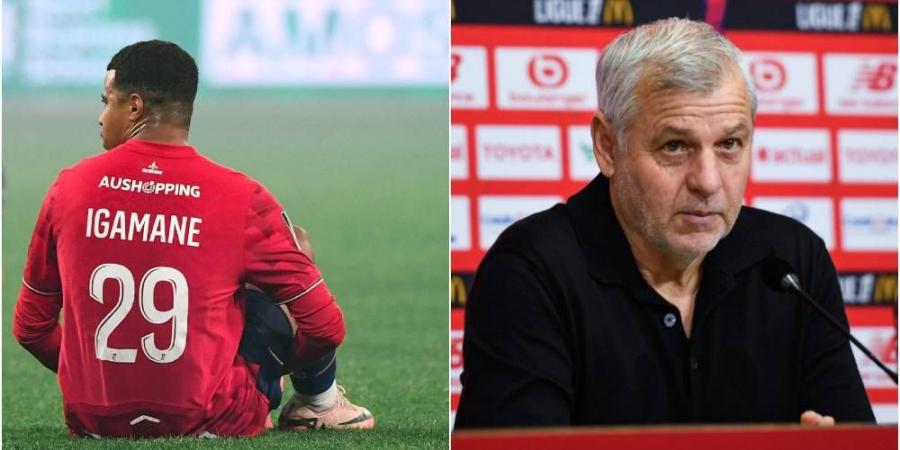 جينيسيو (مدرب ليل): "إيغامان شعر بانزعاج صغير على مستوى العضلة الداخلية للفخذ وسنرى كيف ستتطور الأمور"