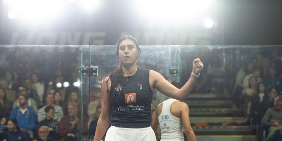 نور الشربيني تتوج ببطولة هونج كونج المفتوحة للإسكواش