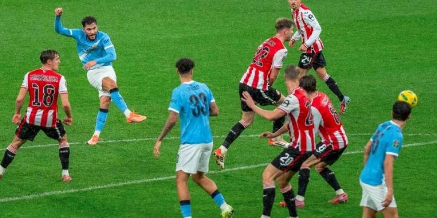 مانشستر سيتي يتخطى برينتفورد ويتأهل إلى نصف نهائي كأس الرابطة الإنجليزية