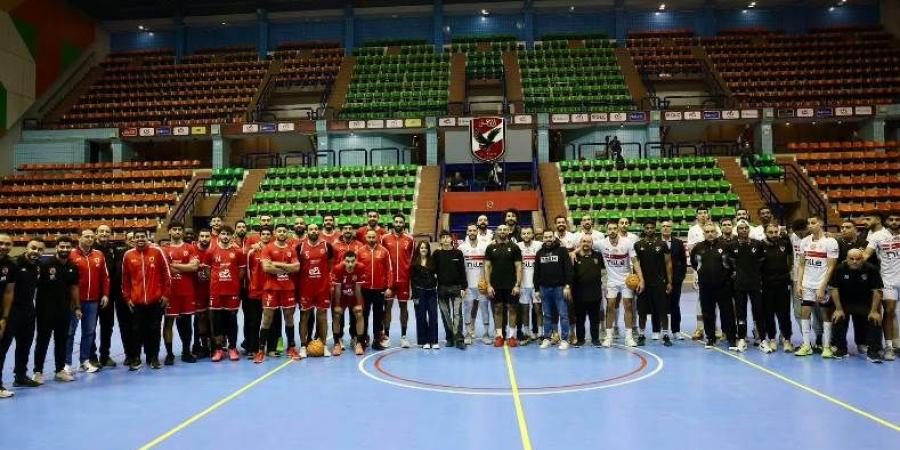 الأهلي يفوز على الزمالك في قمة مباريات الجولة الرابعة بدوري السلة