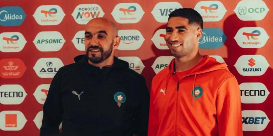 الركراكي: "حكيمي سيشارك غدا ضد زامبيا.. الكثيرون لا يدركون حجم الإضافة التي يقدمها لمنتخبنا"