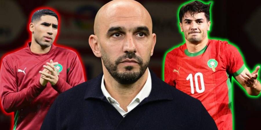 أبرز ما جاء في ندوة الركراكي.. انتقادات الجماهير المغربية وأهمية دياز للفوز بكأس أفريقيا ودور "القائد" حكيمي