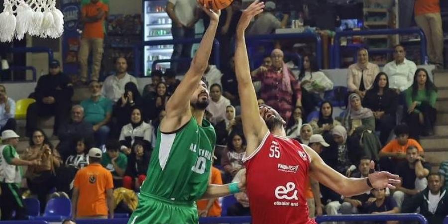 الأهلي يصطدم بالاتحاد السكندري الليلة بكأس السوبر المصري لكرة السلة