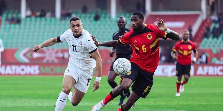 منتخب الفراعنة في الصدارة بعد التعادل سلبيًا مع أنجولا بأمم أفريقيا
