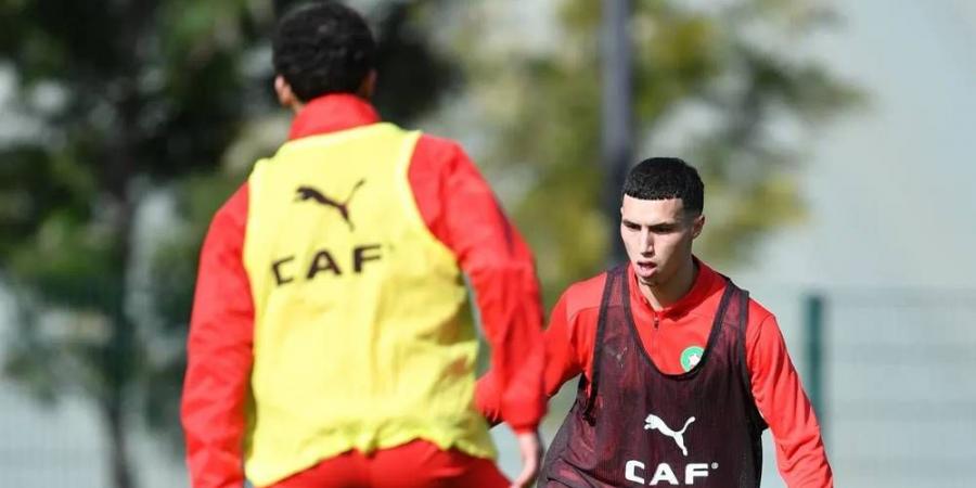 المنتخب المغربي يجري حصة تدريبية صباحية استعدادا لملاقاة تنزانيا في ثمن نهائي كأس أفريقيا