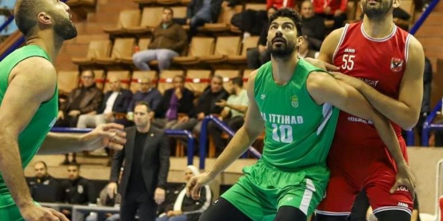 الاتحاد يحسم قمة الجولة السابعة من دوري السوبر لكرة السلة أمام الأهلي