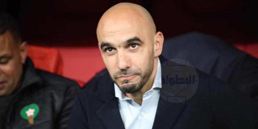 الركراكي: "بزَّاف ديال الناس ما تَاقُوش فيَّا ولكن غير ديرو النِّية"