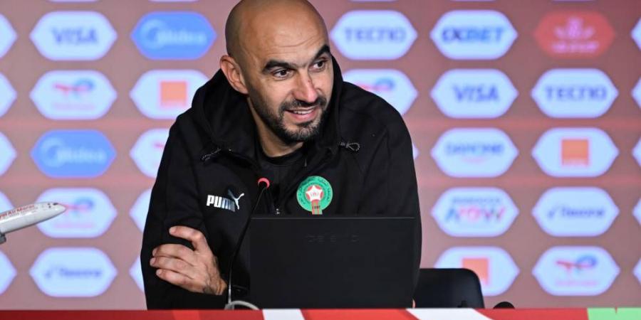 الركراكي يعقد غدا السبت (11:45 غرينيتش+1) الندوة الصحفية التي تسبق نهائي كأس أفريقيا ويرافقه بنصغير