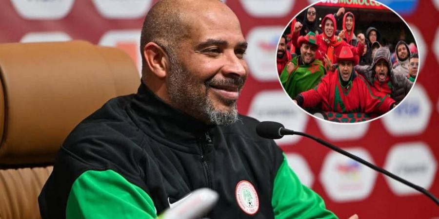 مدرب نيجيريا: "الجمهور المغربي يلعب دورا أكبر من مجرد اللاعب 12 وأتمنى حظا موفقا للمغرب والسنغال في النهائي"