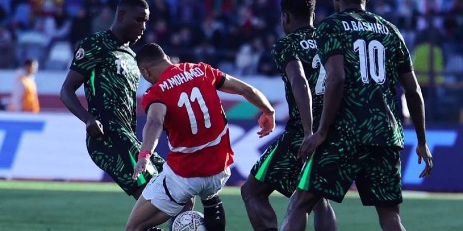 تعادل سلبي بين الفراعنة ونيجيريا في الشوط الأول بأمم أفريقيا