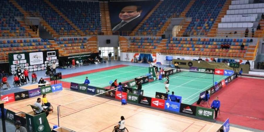ختام ناجح لبطولة مصر الدولية للريشة الطائرة البارالمبية