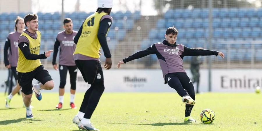 دياز يعود للتداريب الجماعية لريال مدريد بعد المشاركة في الكان