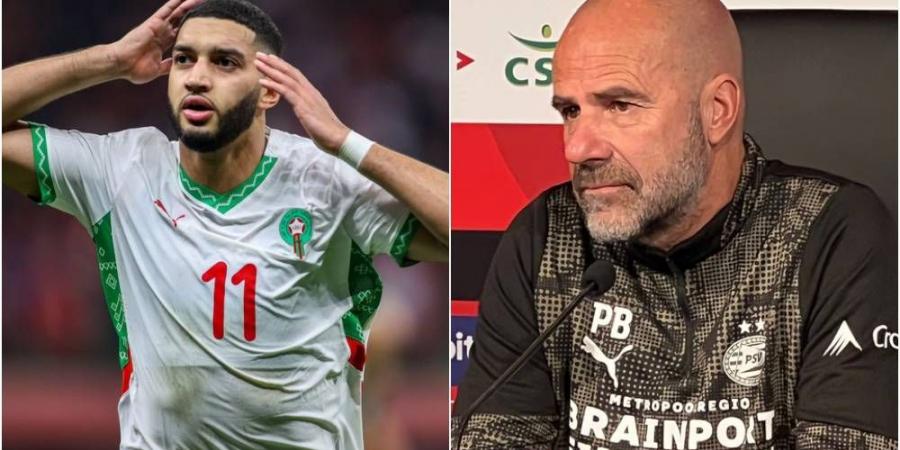 مدرب آيندهوفن: "أتفهم أن الصيباري يشعر بخيبة أمل بعد إهدار فرصة التتويج بالكان لكن هذه التجربة ستجعله لاعبا أفضل"