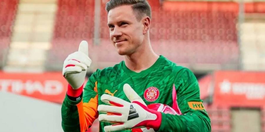 تير شتيغن يعبر عن سعادته بالانضمام إلى جيرونا بعد رحيل "صعب" عن برشلونة