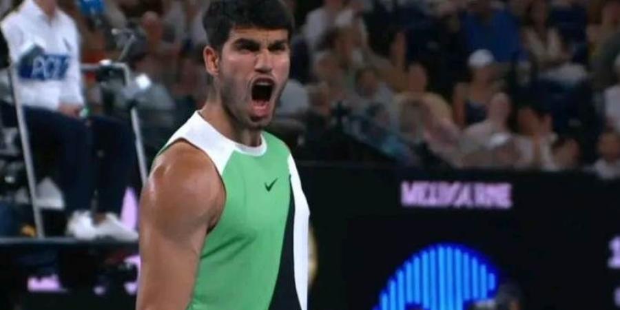 أستراليا المفتوحة للتنس.. ألكاراز  يضرب موعدًا مع زفيريف في نصف نهائي أستراليا المفتوحة