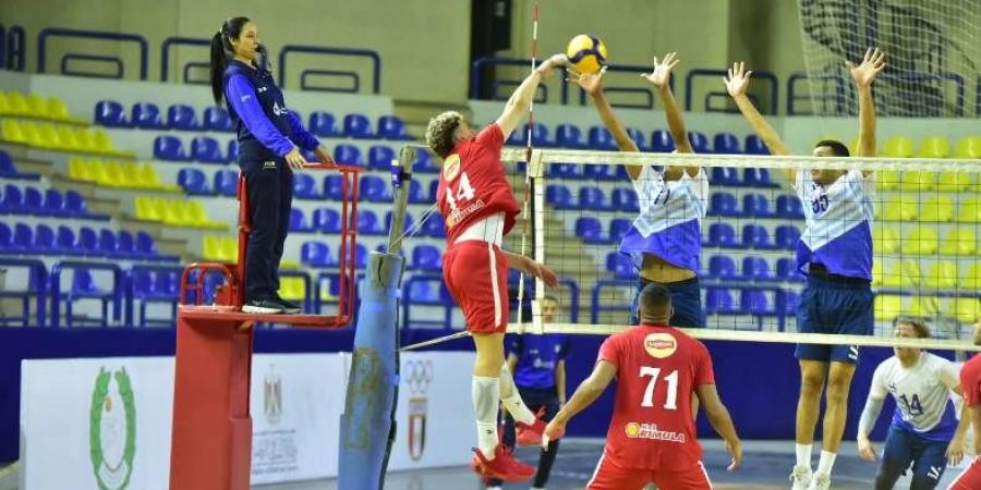 الأهلي في مواجهة حاسمة مع الزمالك بختام الدور النهائي لدوري المرتبط للكرة الطائرة