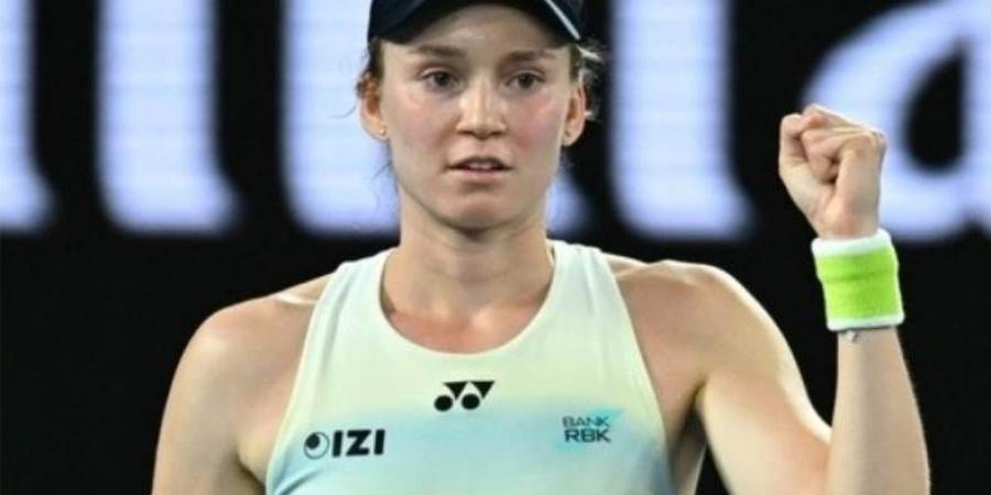 ريباكينا تتوج ببطولة أستراليا المفتوحة للتنس لأول مرة في تاريخها