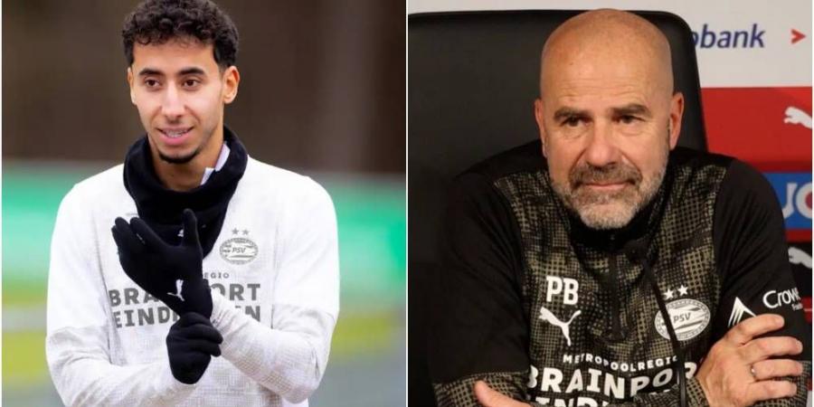 بعد إصابته أمام نيوكاسل.. مدرب آيندهوفن يؤكد جاهزية أنس صلاح الدين ويكشف سبب غيابه أمام البايرن