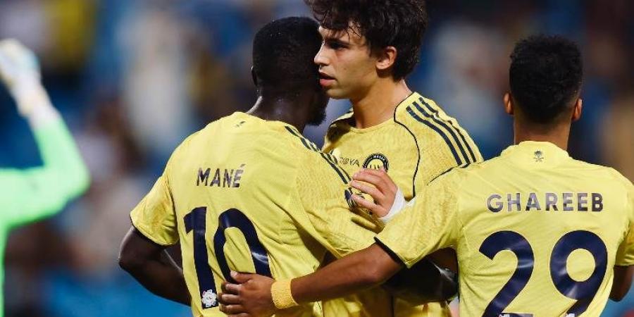 في غياب رونالدو.. النصر يفوز على الرياض بصعوبة في الدوري السعودي