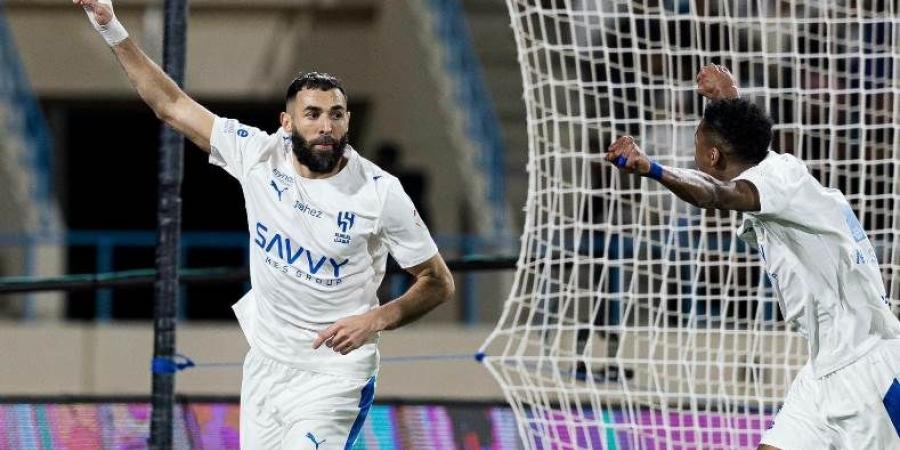 أول مشاركة = هاتريك.. كريم بنزيما يتوهج بثلاثية أمام الأخدود بدوري روشن