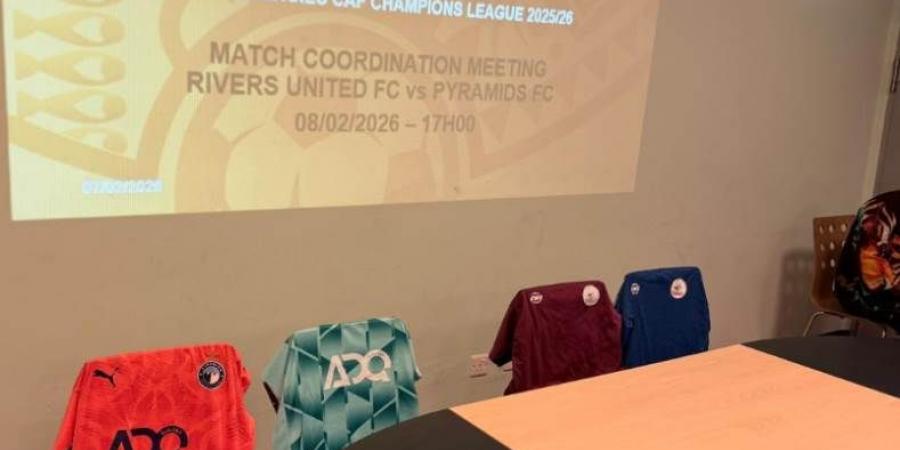 تفاصيل الاجتماع الفني لمباراة ريفرز النيجيري وبيراميدز