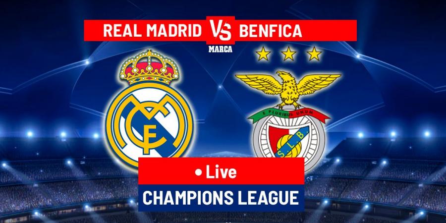 Real Madrid vs Benfica LIVE: Latest Updates - Champions League 25/26