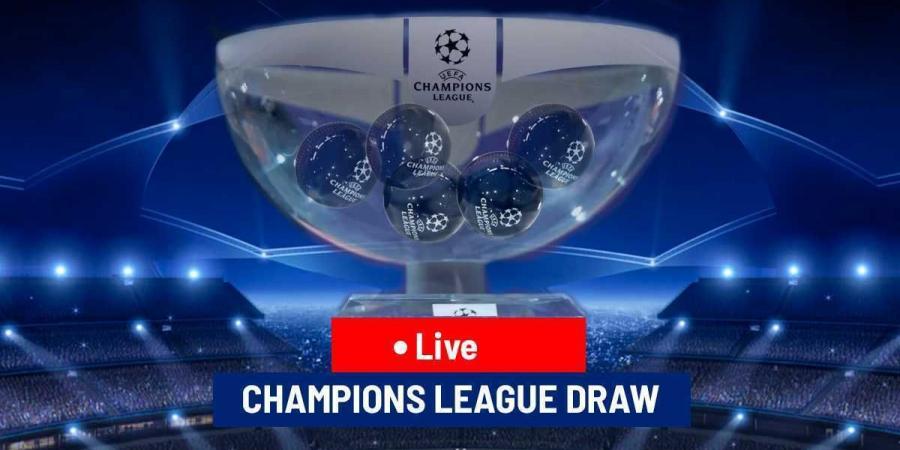 UEFA Champions League Round of 16 Draw 25/26 LIVE: Latest updates