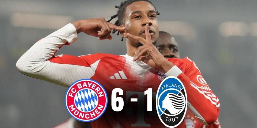 بايرن ميونخ يستعرض "قوته" ضد أتالانتا في دوري أبطال أوروبا