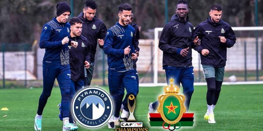 الجيش الملكي ينهي تحضيراته لمواجهة بيراميدز.. الفريق يفتقد خدمات حريمات والتكناوتي