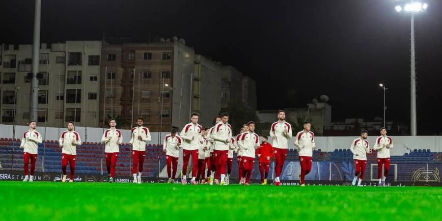 الوداد يخوض آخر حصة تدريبية تأهبا لمواجهة أولمبيك آسفي غدا الأحد في كأس الكونفدرالية