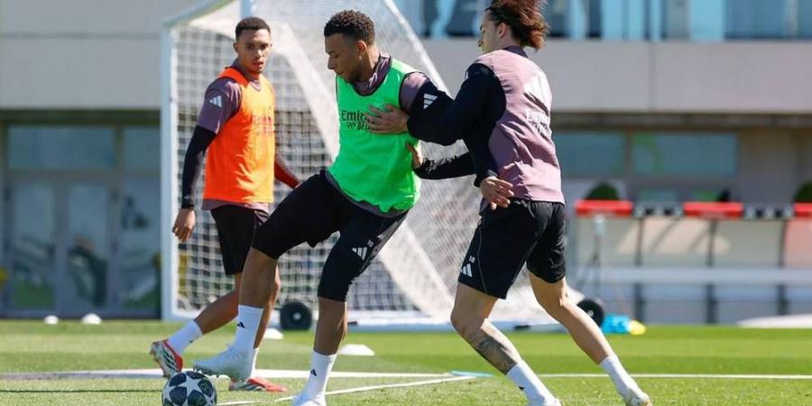 مبابي يعود إلى التدريبات الجماعية لريال مدريد قبل مواجهة مانشستر سيتي في دوري الأبطال