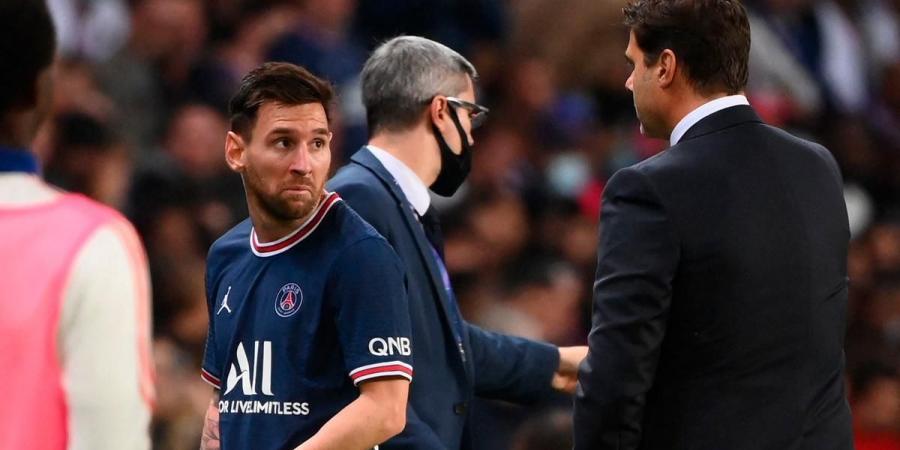 Pochettino explains decision to take Messi off during PSG's win over Lyon