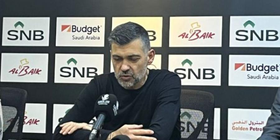 كونسيساو: أتحمل مسؤولية الهزيمة.. وخسرنا الصراعات البدنية ضد الخلود