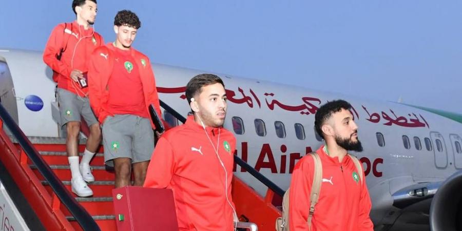 المنتخب المغربي يحط الرحال بمدريد استعدادا لمواجهة الإكوادور وديا