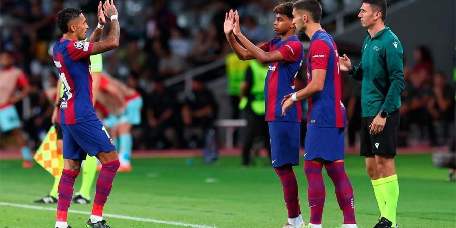 The next young La Masia starlet following Lamine Yamal's footsteps