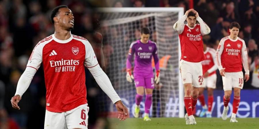 أرسنال يقصى من كأس الاتحاد الإنجليزي ضد فريق من الدرجة الثانية ويخسر جهود غابرييل بسبب الإصابة