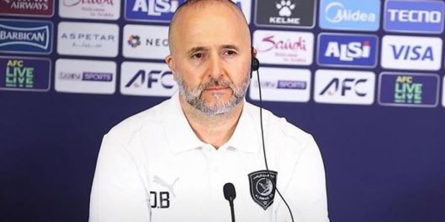 بلماضي: نعلم نقاط قوة وضعف الأهلي.. وقادرون على تقديم مباراة قوية