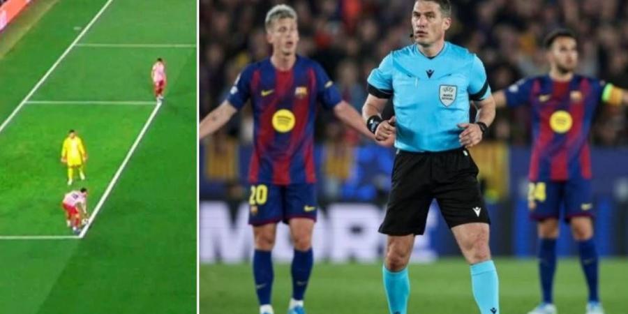 اليويفا يردّ على احتجاج برشلونة ضد الحكم كوفاتش ويعتبره "شكوى غير مقبولة"