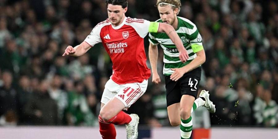 أرسنال يتجاوز سبورتينغ لشبونة ويضرب موعدا مع أتلتيكو مدريد في نصف نهائي دوري أبطال أوروبا