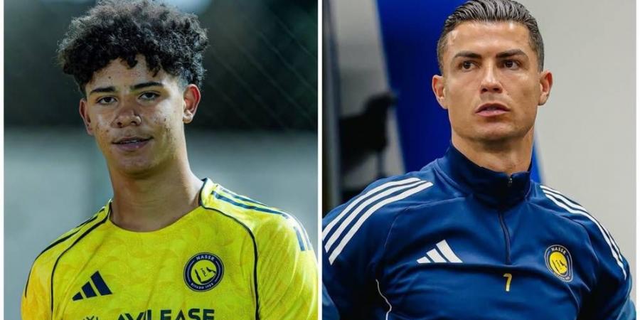 تقرير سعودي/ النصر يدرس تصعيد نجل كريستيانو رونالدو للفريق الأول خلال الموسم القادم