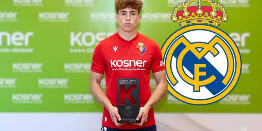 أوساسونا يؤكد وجود خيار إعادة شراء لفيكتور مونيوز من قبل ريال مدريد
