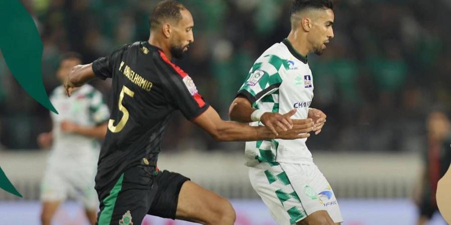 بو الفايد يقود كلاسيكو الجيش الملكي والرجاء وشرحبيل في غرفة "الفار"